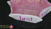 BEST EVER MOM ACCESSORY CONTAINER- 2 Sizes Included - In The Hoop Machine Embroidery Design
