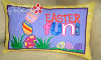 Easter accent pillow