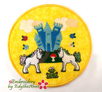 UNICORN STORY BOOK SET - In The Hoop Machine Embroidery Design.  - DIGITAL DOWNLOAD