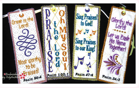 IN THE HOOP EMBROIDERY | BOOKMARKS