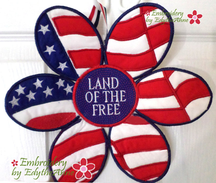 FOURTH of JULY | IN THE HOOP EMBROIDERY