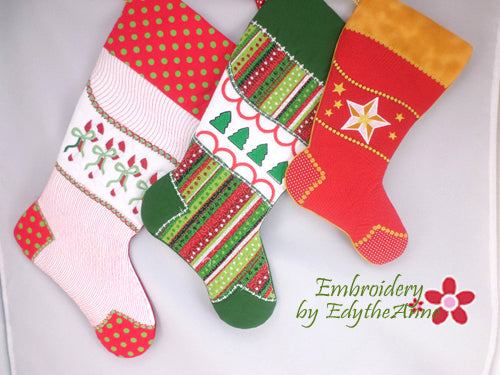 IN THE HOOP EMBROIDERY | CHRISTMAS STOCKINGS