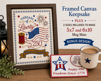 250 YEARS  - In The Hoop Machine Embroidery