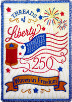 250 YEARS  - In The Hoop Machine Embroidery