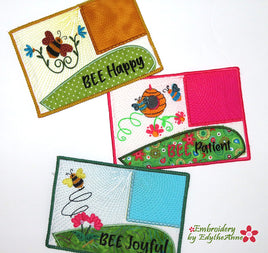 A Sweet Trio of Inspirational In The Hoop Mug Mats - DIGITAL DOWNLOAD