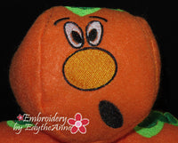 PUMPKIN BALL EMOTICON STUFFIES IN THE HOOP