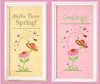 WHISPERS OF SPRING CANVAS KEEPSAKE  In The Hoop Machine Embroidery