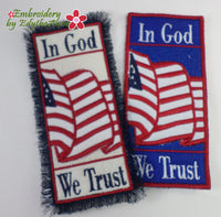SAVE on FLAG DAY In The Hoop DESIGNS - DIGITAL DOWNLOAD