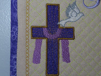 IT IS FINISHED WALL HANGING -  In The Hoop Machine Embroidery