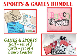 GAMES & SPORTS BUNDLE Save 10%- Digital Downloads