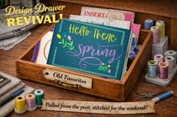 Hello There Spring Canvas Keepsake