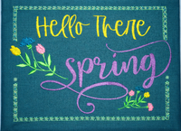 Hello There Spring Canvas Keepsake