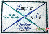 VOICES OF WISDOM Set of Three Mug Mats -  In The Hoop Machine Embroidery