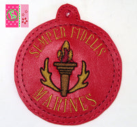 MILITARY ORNAMENTS SET In The Hoop Machine Embroidery Design - Digital Download