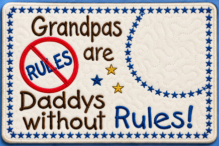NATIONAL GRANDPARENTS DAY MUG MATS