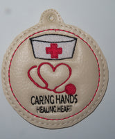 CAREER ORNAMENTS SET In The Hoop Machine Embroidery Design - Digital Download