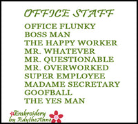 Office Staff Snowball Stuffies | Machine Embroidery Designs