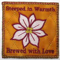 PETALS OF CHRISTMAS IN THE HOOP TABLE RUNNER- Digital Download