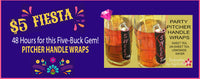 THIS WEEKEND'S $5 FIESTA! - SWEET TEA/UNSWEET TEA HANDLE WRAPS In The Hoop Embroidery Design -  DIGITAL DOWNLOAD