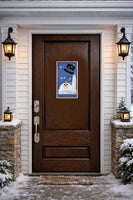 INTRO PRICING - WINDY SNOWMAN CANVAS KEEPSAKE  In The Hoop Machine Embroidery