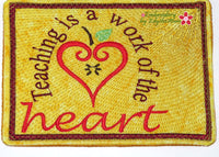 TEACHER END OF YEAR GIFTS - All In The Hoop Machine Embroidery