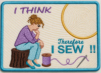 Sewing Mug Mats Set of Two – In the Hoop Machine Embroidery Designs