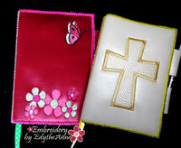 JOURNAL COVERS Set of Four- IN THE HOOP - Digital Download