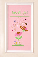 WHISPERS OF SPRING CANVAS KEEPSAKE  In The Hoop Machine Embroidery