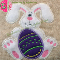 EASTER BASKET w/ Lots of Goodies Inside!  Machine Embroidery Design - DIGITAL DOWNLOAD