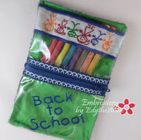 BACK TO SCHOOL BUNDLE - In The Hoop Machine Embroidery