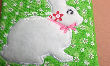 Bunny Crossbody Purse-Revised  In The Hoop Machine Embroidery - INSTANT DOWNLOAD - Embroidery by EdytheAnne - 2