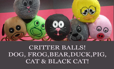 CRITTER BALLS STUFFIES Embroidery by EdytheAnne - 1