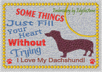 65 AWESOME DOG BREEDS - All sets have been combined into this one - Choose Your Breed In The Hoop Machine Embroidery Mug Mat/Mug Rug