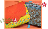 STARBURST QUILTED BAG  In The Hoop Embroidery No Manual Sewing!  -INSTANT DOWNLOAD - Embroidery by EdytheAnne - 1
