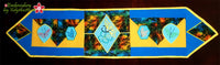 BUTTERFLIES & FLOWERS IN THE HOOP TABLE RUNNER- Digital Download
