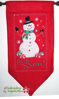 LET IT SNOW BUNDLE - In The Hoop Machine Embroidery