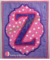 ALPHABET PARTY BANNER BLOCKS In The Hoop Machine Embroidery Designs