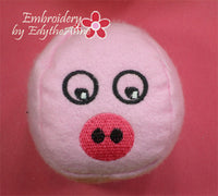 CRITTER BALL  Machine Embroidered   by EdytheAnne - 4