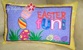 Easter accent pillow
