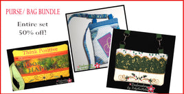 PURSE BUNDLE ALL IN THE HOOP  - Save 50% on Bundle- Digital Downloads