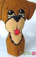 DOG BREED CARICATURE SET  In The Hoop Machine Embroidery Design