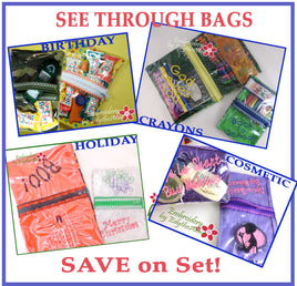 SEE THROUGH BAGS SET- Save 10% on Bundle-Digital Downloads