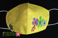 SPRING & EASTER FACE MASKS In The Hoop Adult & Child Sizes- Digital Download