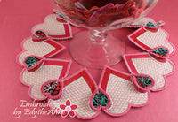 BRIDAL SHOWER CENTERPIECE In The Hoop Machine Embroidery  - Digital Download