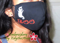 HOLIDAY FACE MASK SET In The Hoop Adult & Child Sizes- Digital Download