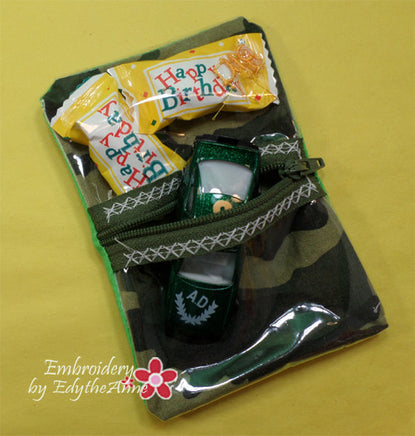 BIRTHDAY PARTY TREAT BAG - Embroidery by EdytheAnne - 3