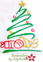 CHRISTMAS ELEMENTS-Set of 10 Machine Embroidery Designs