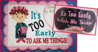 IT'S TOO EARLY GIFT SET Digital Download