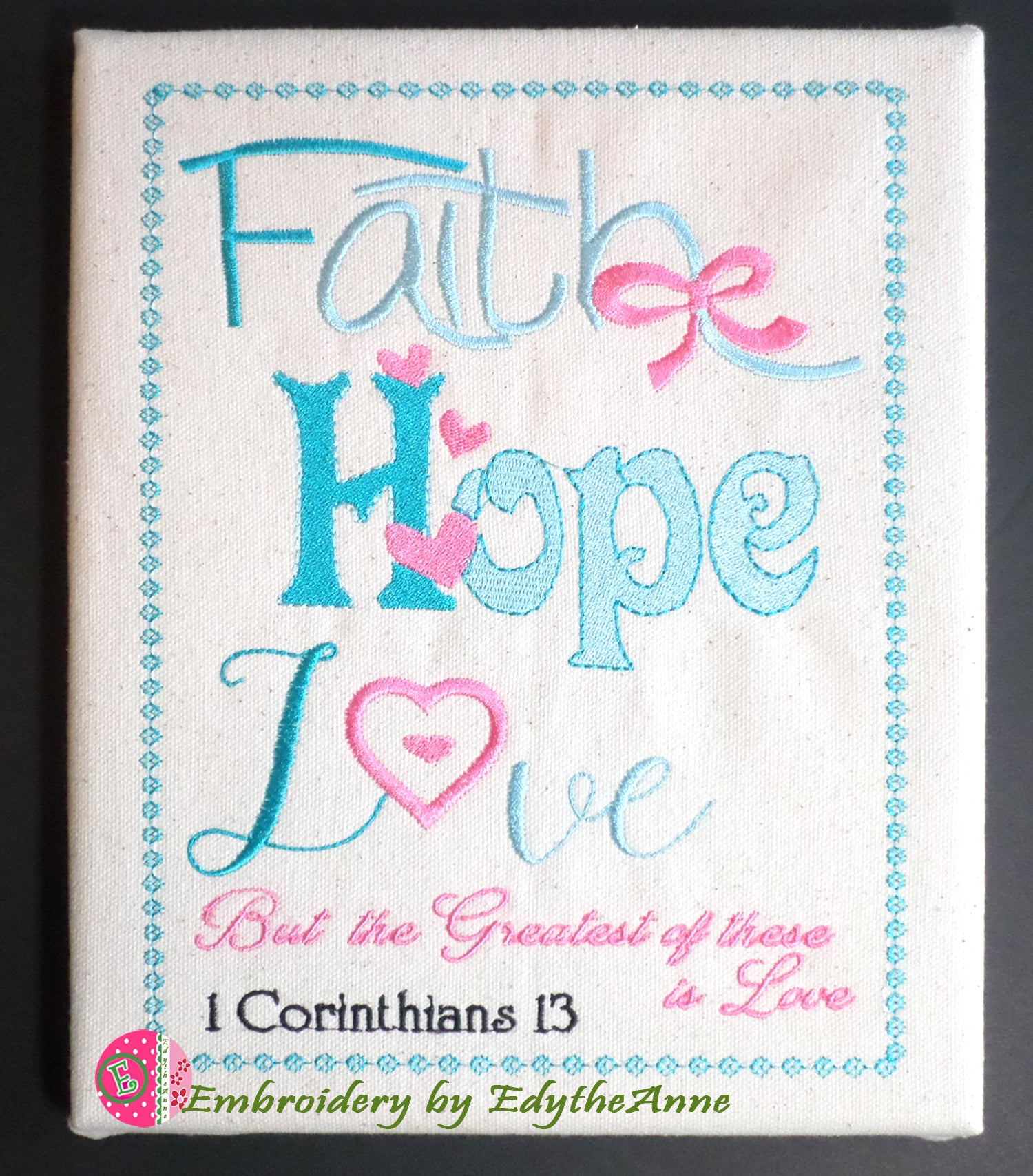 Faith Hope Love Canvas Tote Bag - 65% OFF