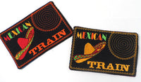 MEXICAN TRAIN GAME In The Hoop Embroidered Mug Mat.   - Digital File - Instant Download - Embroidery by EdytheAnne - 3